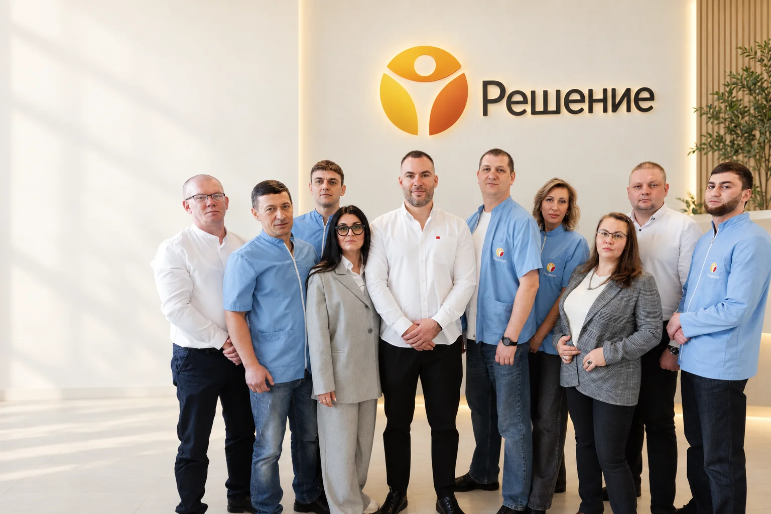 Команда центра «Решение»